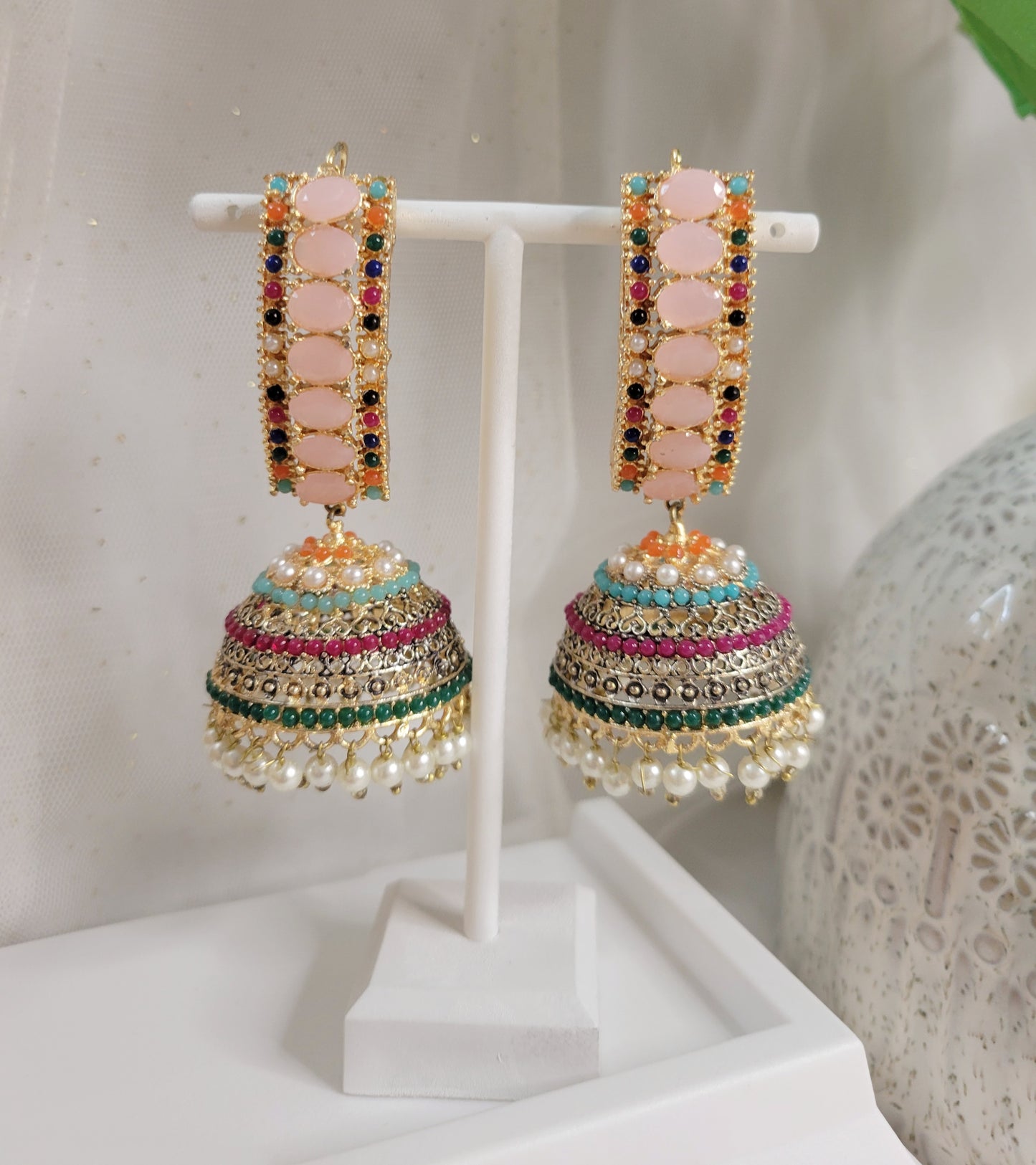 Mehar Noratan Jhumkas