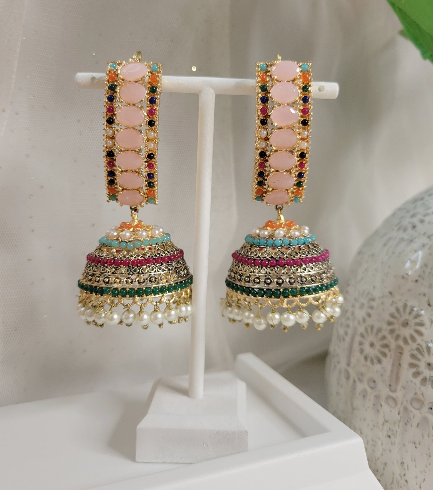 Mehar Noratan Jhumkas