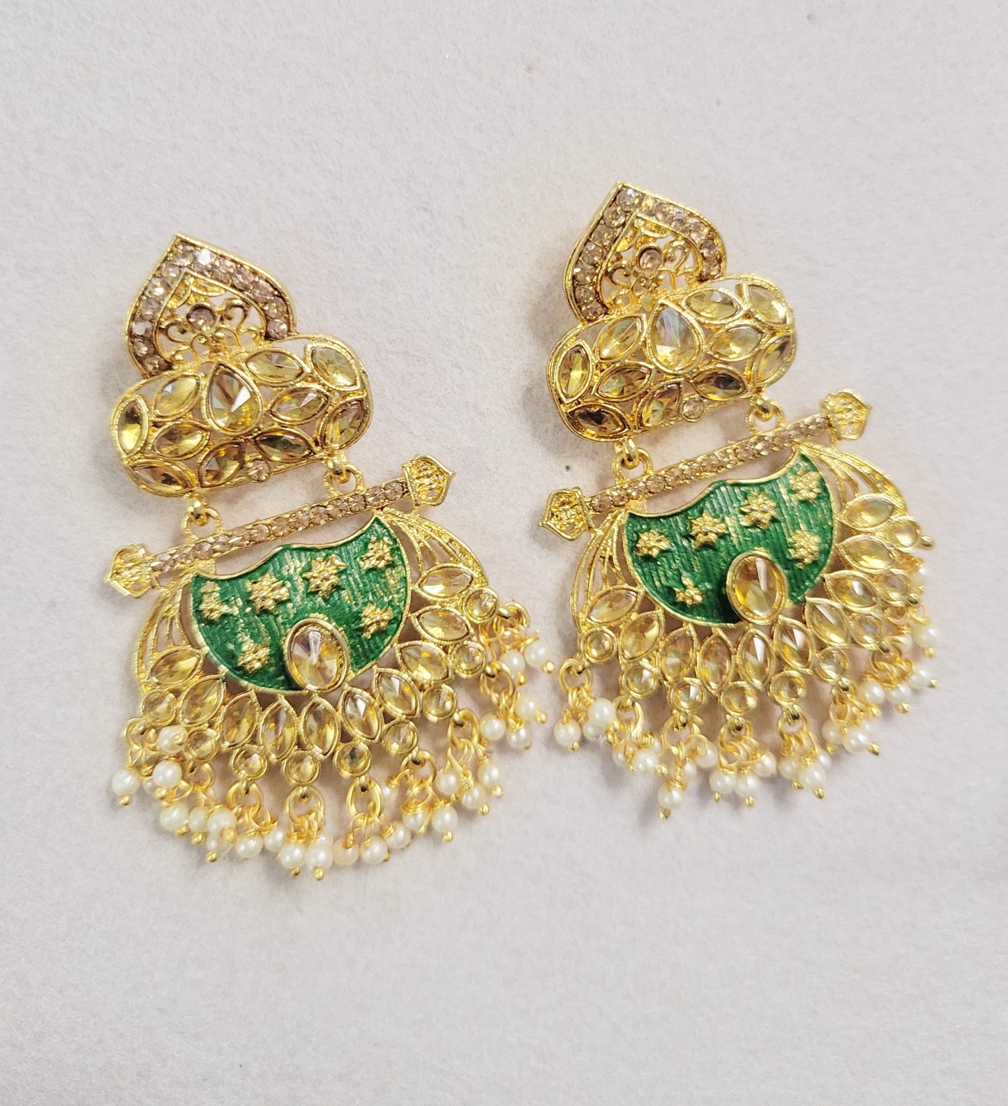 Kundan pearl Earrings